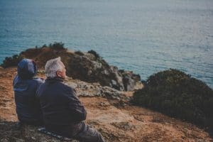 Photo Elderly couple